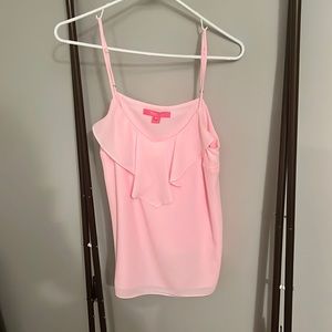 Lilly Pulitzer Karmen Cami Size Medium Light Pink Never Worn